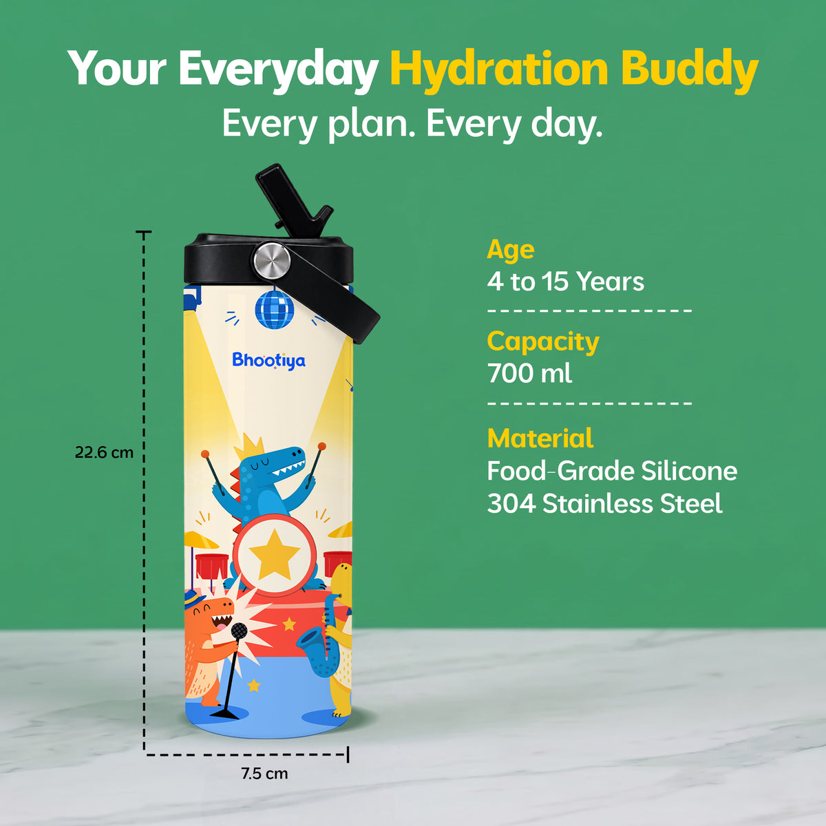 ThunderSpark 700 ML - Dino Theme
