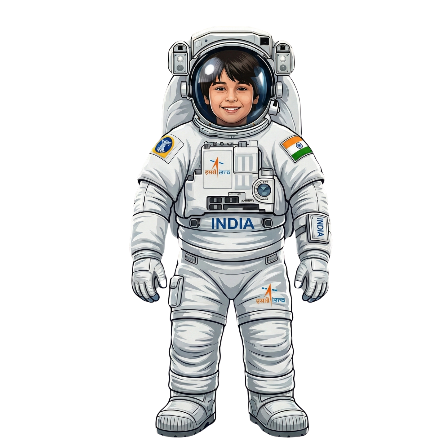 Personalized Kids Astronaut Figurine