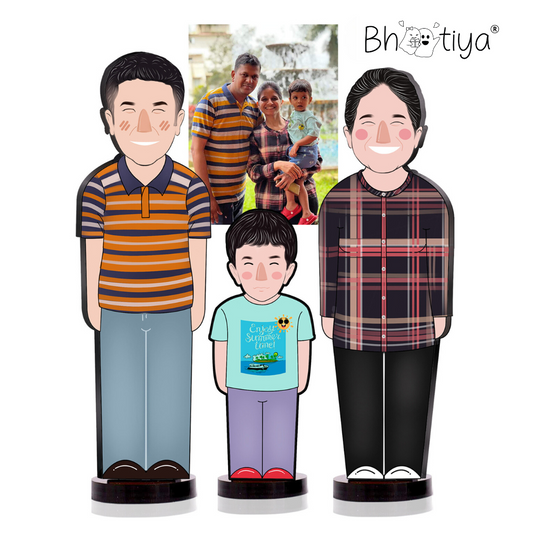 Trio: Set of 3 Personalized Gifts for the Family
