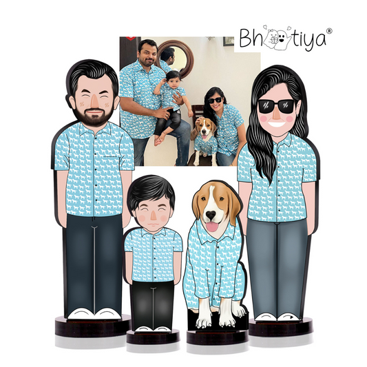 Quartet: Set of 4 Personalized Gifts for the Family