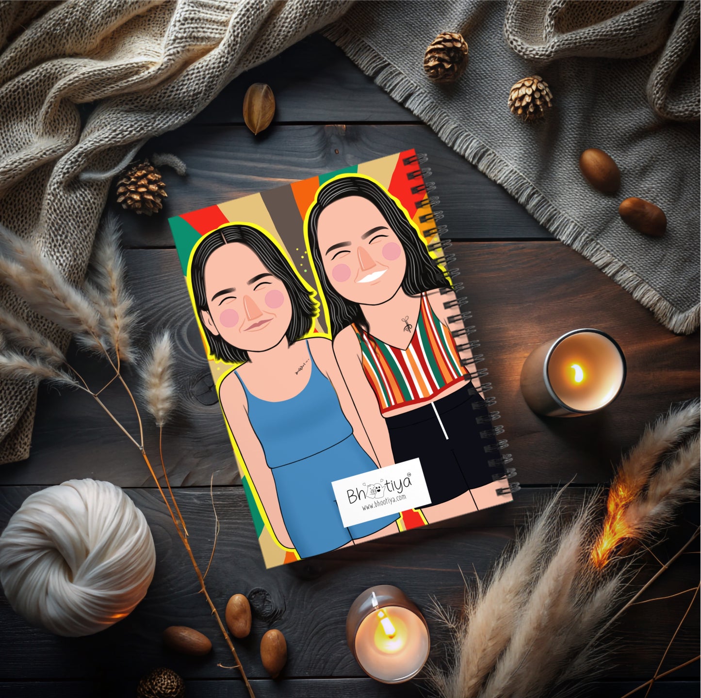 Personalized Diary For Couple