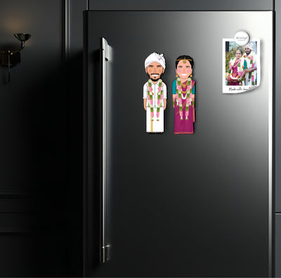 Set of 2 Personalised Fridge Magnets