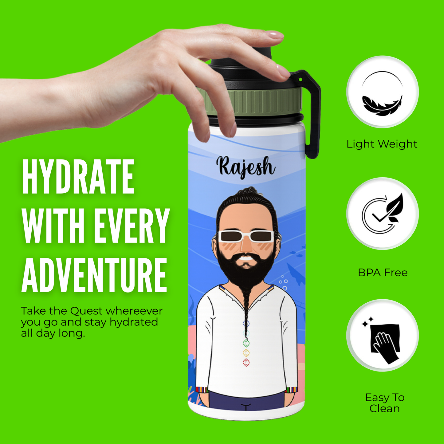 Personalised Water Bottle
