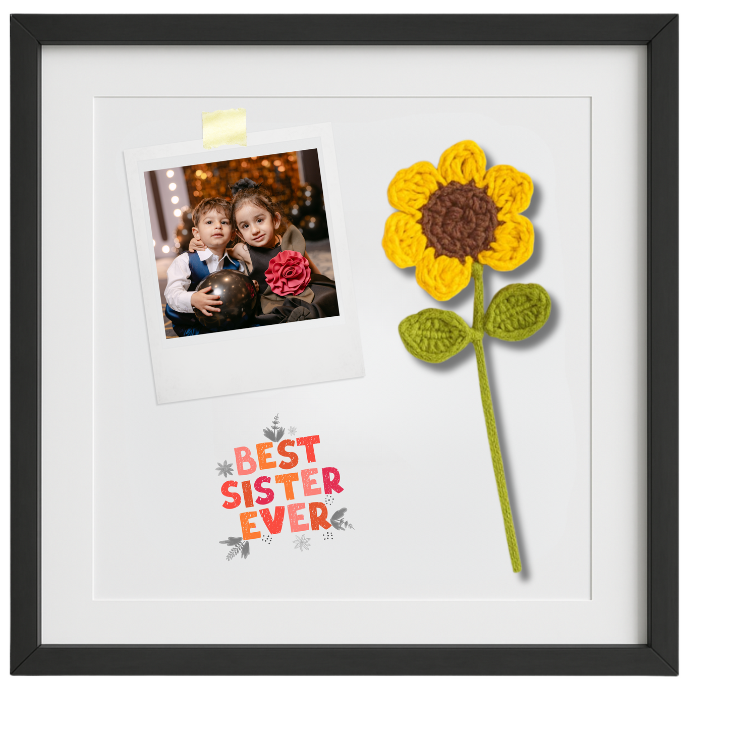 Sunflower Frame – Rakhi Gift for Sister