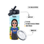 Personalized Stainless Steel Tumbler With Free Steel Straw