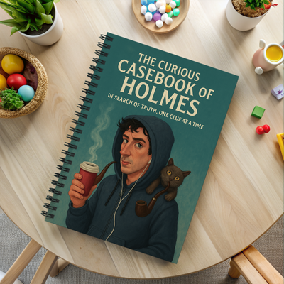 The Curious Casebook of Holmes – Mystery Notebook