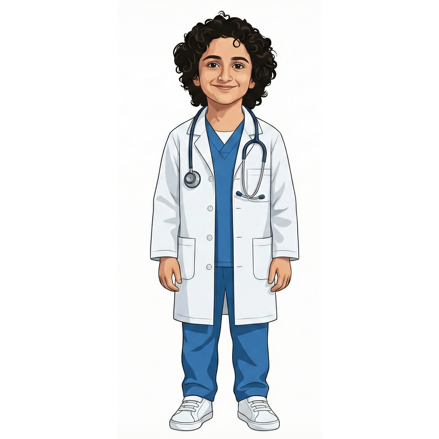 Personalized Doctor Kids Figurine