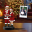 Personalized Family 3 Santa Caricature Figurine