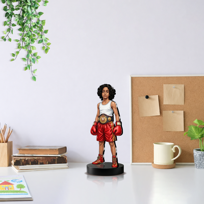 Personalized Kids Boxer Figurine