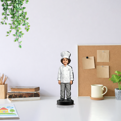 Personalized Chef Kids Figurine