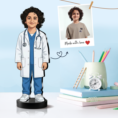 Personalized Doctor Kids Figurine