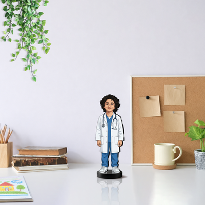 Personalized Doctor Kids Figurine