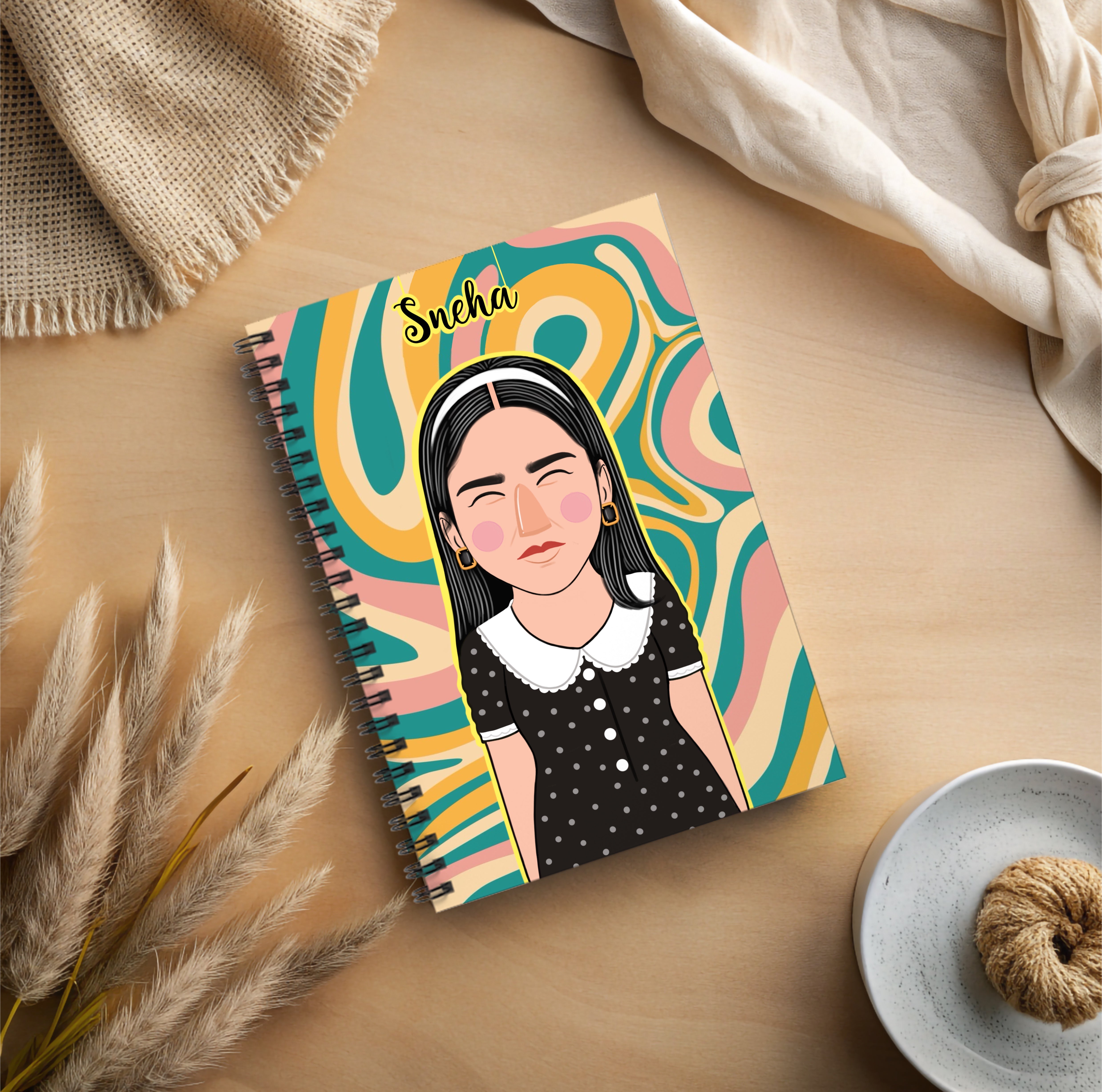 Personalized Photo Diary For Single | Customized Diary for Gifts – Bhootiya