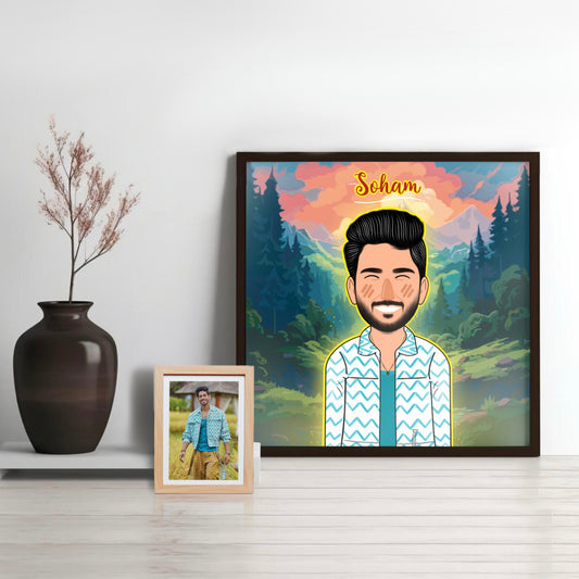 Single Personalized Frame