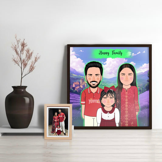 Personalized Frame - Family Of 3