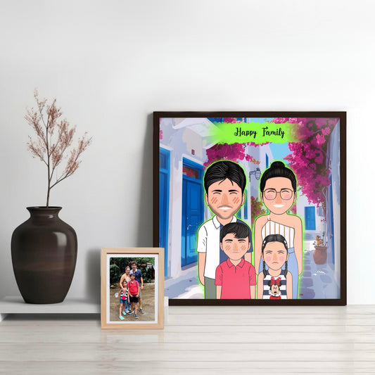 Personalized Frame - Family Of 4