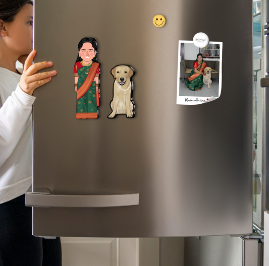 You & Your Pet Personalised Fridge Magnets