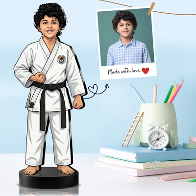 Personalized Karate Kids Figurine