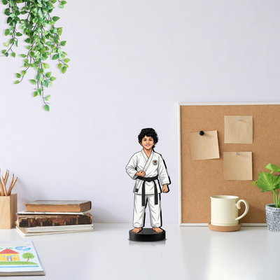Personalized Karate Kids Figurine