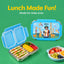 Bento Lite - Giraffe Theme | Personalized Kids Lunch Box