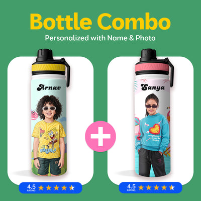 Sip Buddy Duo – Personalized Bottle & Tumbler