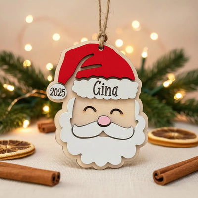 Personalized Santa Ornament