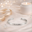 Personalised Cuff Bracelet with FREE Luxury Valentine Wooden Box