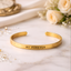 Personalised Cuff Bracelet with FREE Luxury Valentine Wooden Box