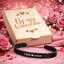 Personalised Cuff Bracelet with FREE Luxury Valentine Wooden Box