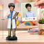 Personalized Scientist Kids Figurine